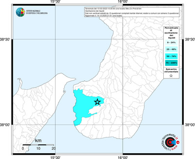 Mappa territorio comunale con almeno 3 questionari