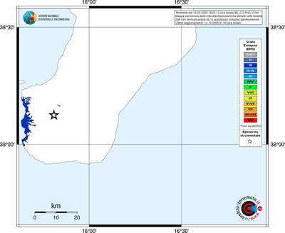 Mappa EMS - territori località