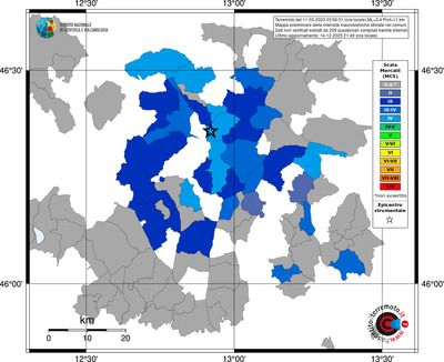 Mappa MCS - territori comuni