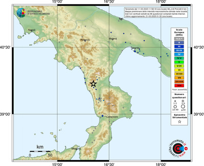 Mappa EMS - località