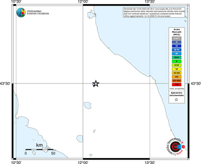 Mappa MCS - territori località