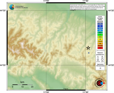 Mappa EMS - località
