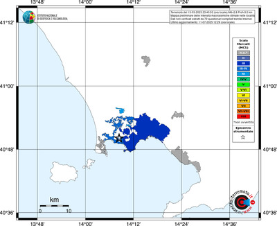Mappa MCS - territori delle località