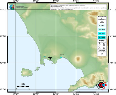 Mappa comuni con almeno 3 questionari