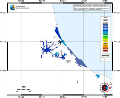 Mappa MCS - territori località