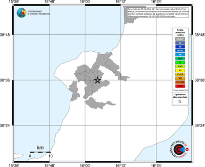 Mappa MCS - territori comuni
