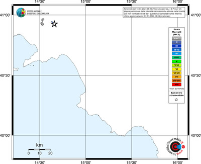 Mappa MCS - territori località