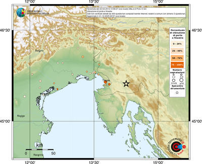 Mappa comuni con almeno 3 questionari
