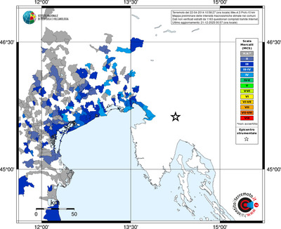 Mappa MCS - territori comuni