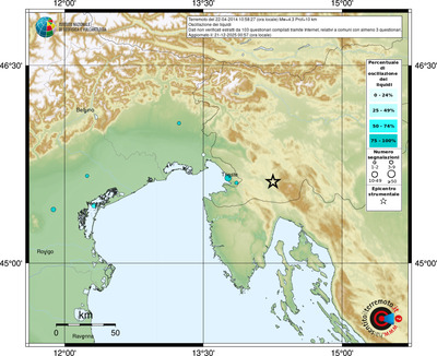Mappa comuni con almeno 3 questionari