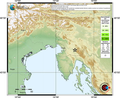 Mappa comuni con almeno 3 questionari
