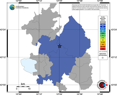 Mappa MCS - territori comuni
