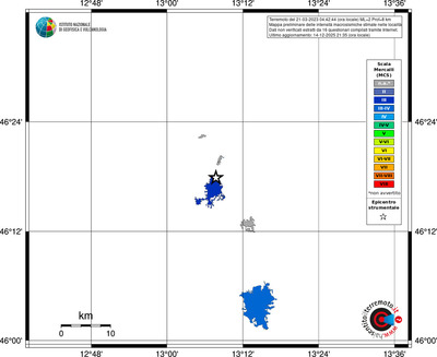 Mappa MCS - territori località