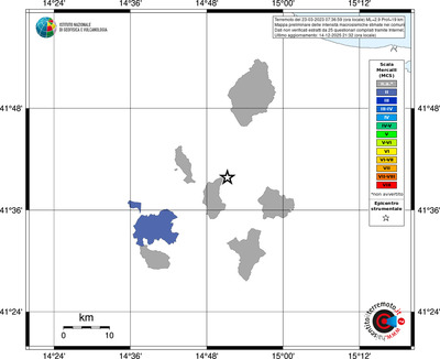 Mappa MCS - territori comuni