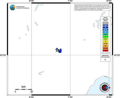 Mappa MCS - territori comuni