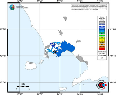 Mappa MCS - territori delle località