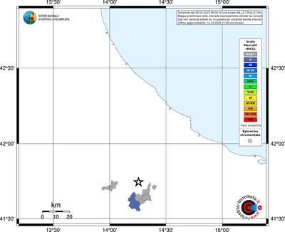 Mappa MCS - territori comuni
