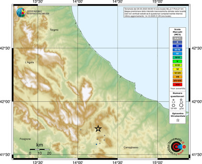 Mappa MCS - località