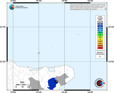 Mappa EMS - territori comunali