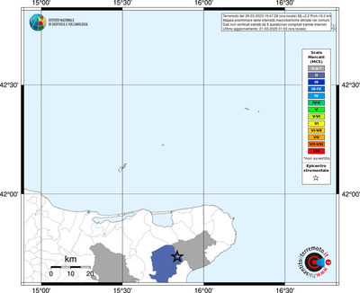 Mappa MCS - territori comunali