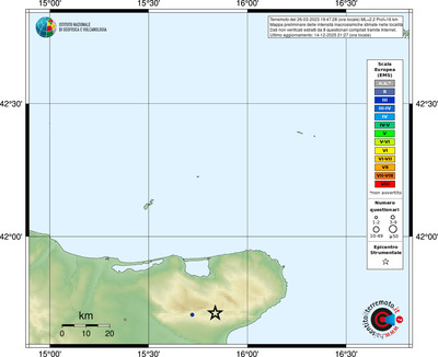 Mappa EMS - località