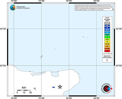 Mappa EMS - territori località
