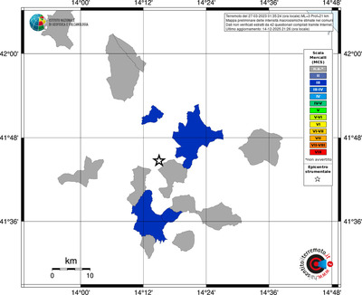Mappa MCS - territori comuni