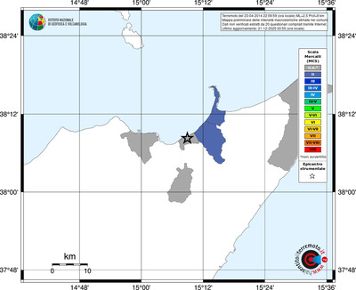 Mappa MCS - territori comuni