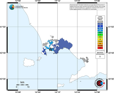 Mappa MCS - territori delle località