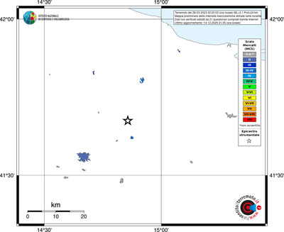 Mappa MCS - territori località