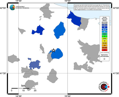 Mappa MCS - territori comuni
