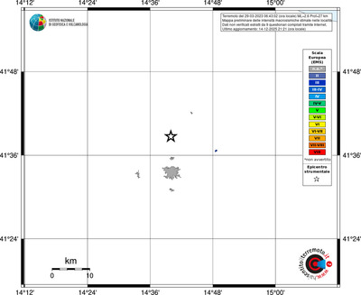 Mappa EMS - territori località