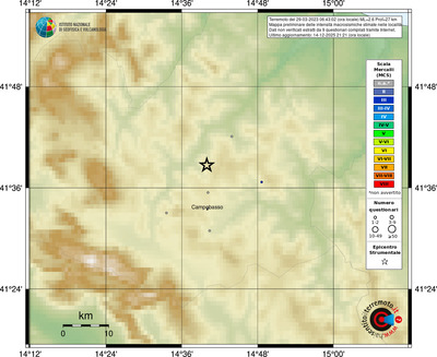 Mappa MCS - località