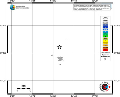 Mappa MCS - territori località