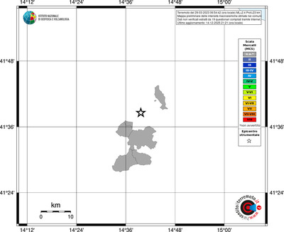 Mappa MCS - territori comuni