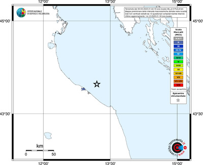 Mappa MCS - territori località