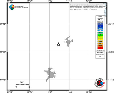 Mappa MCS - territori località