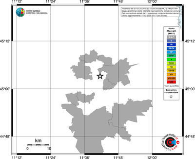 Mappa MCS - territori comuni