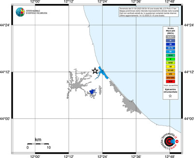 Mappa MCS - territori località
