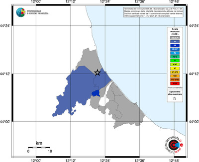 Mappa MCS - territori comuni