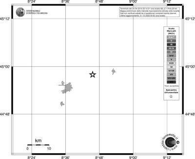 Mappa MCS - territori località