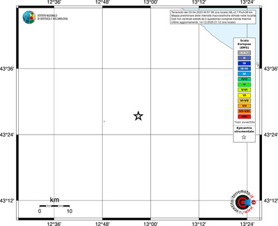 Mappa EMS - territori località