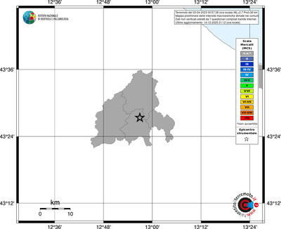 Mappa MCS - territori comuni