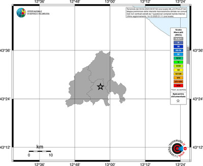 Mappa MCS - territori comuni