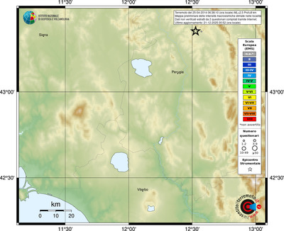 Mappa EMS - località