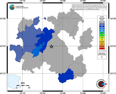 Mappa MCS - territori comuni