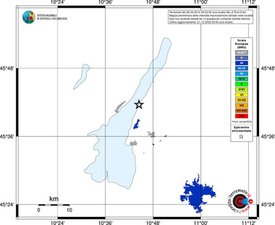 Mappa EMS - territori località