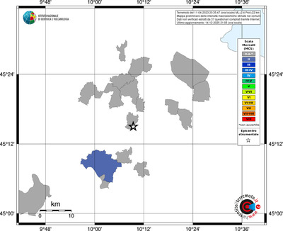 Mappa MCS - territori comuni