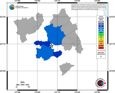 Mappa MCS - territori comuni