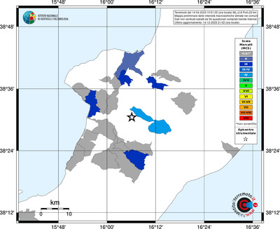 Mappa MCS - territori comuni